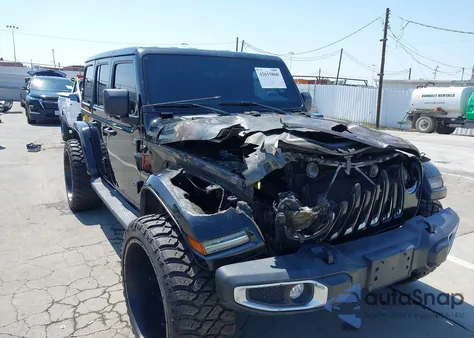 2021 Jeep Wrangler 4Xe Unlimited Sahara 4X4 из США, поврежденный, VIN 1C4JJXP66MW704694